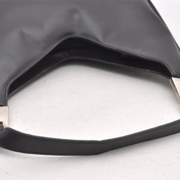 Gucci Matte Black Leather Hobo Bag By Tom Ford Authentic Vintage - Picture 12 of 12